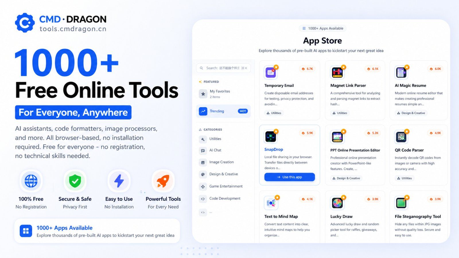 CMDragon Tools screenshot