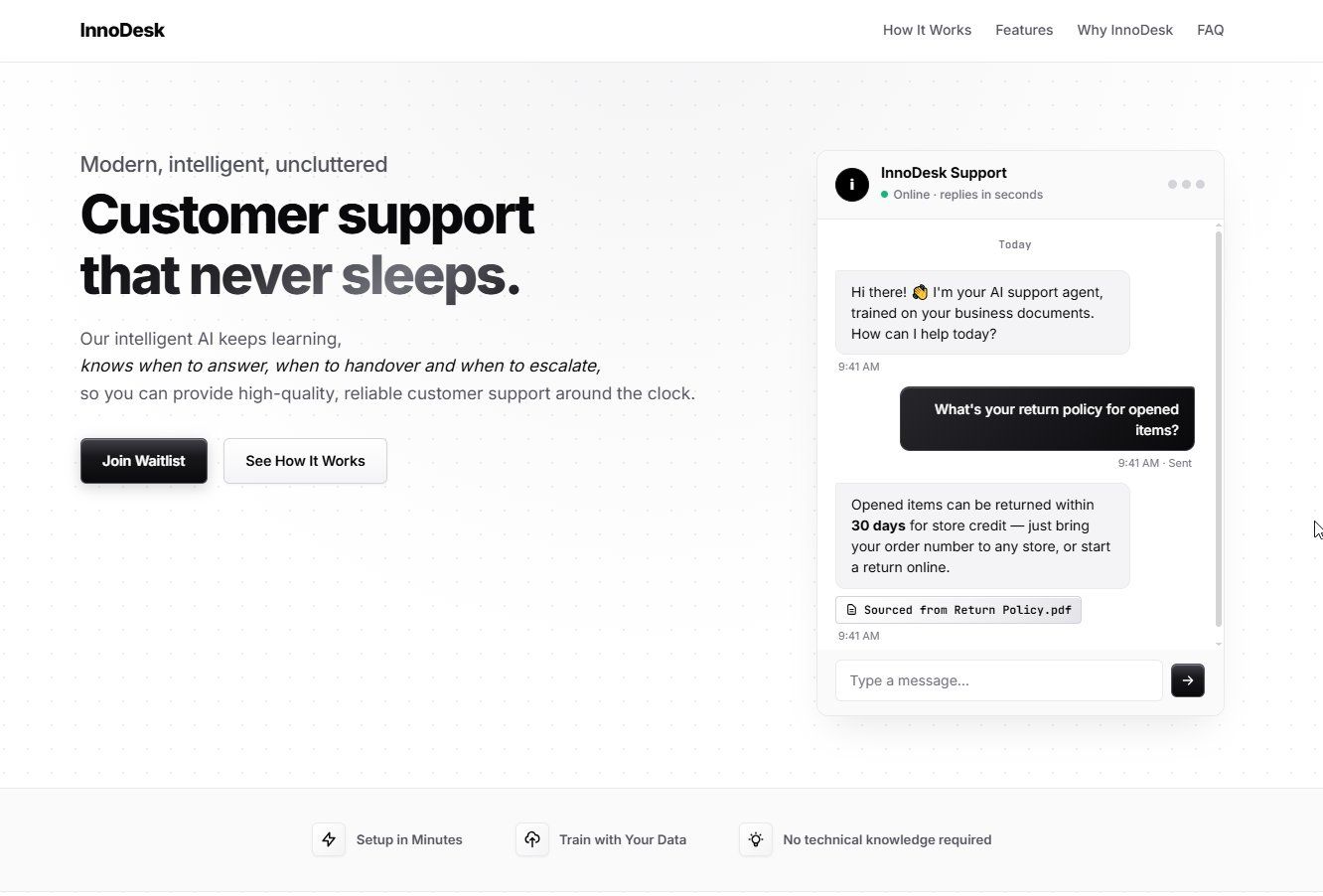InnoDesk screenshot