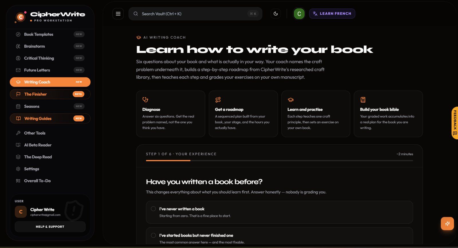 CipherWrite screenshot