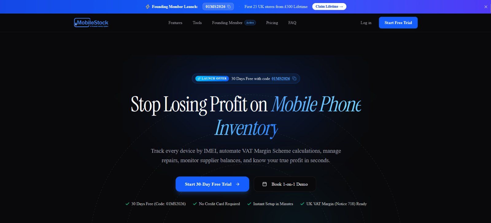 MobileStock screenshot