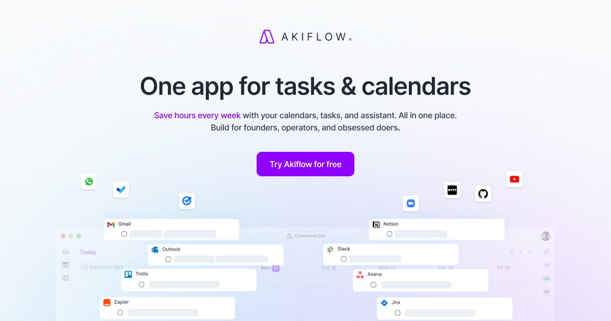 Akiflow screenshot