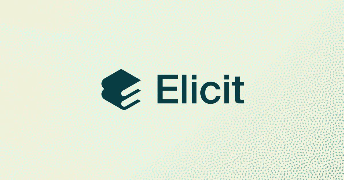 Elicit screenshot