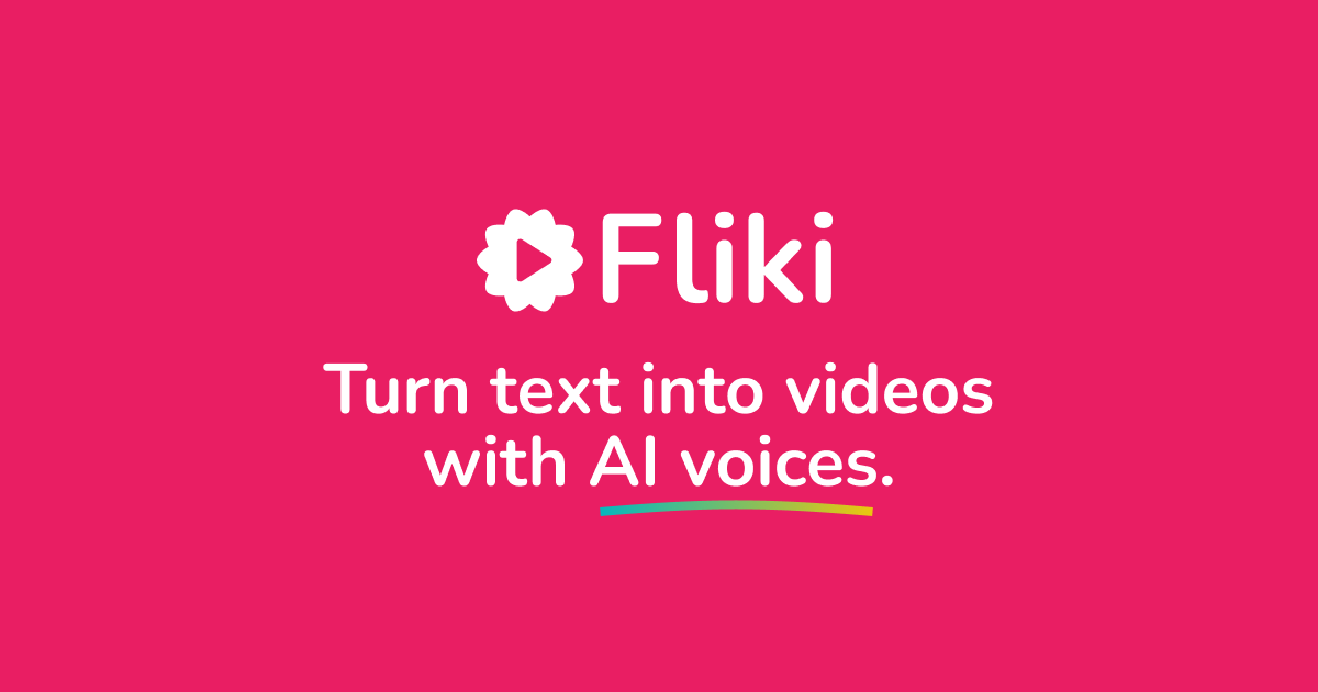 Fliki screenshot