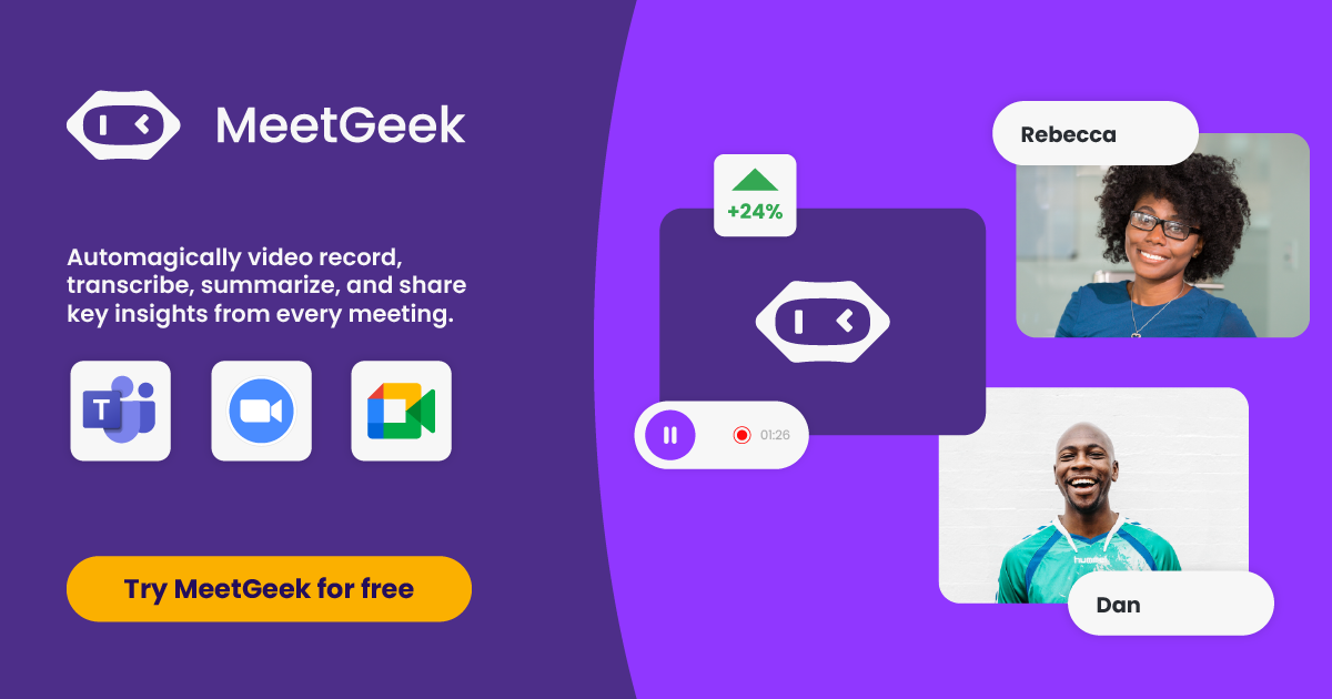 MeetGeek screenshot