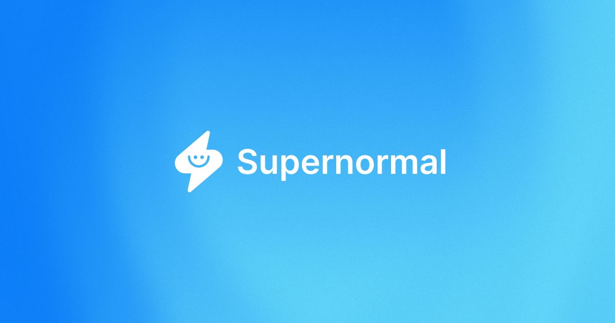 Supernormal screenshot